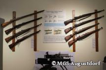 Die "Wand der alten Gewehre"