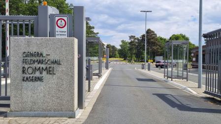 GFM-Rommel-Kaserne Einfahrt Nord