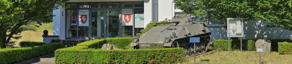 Gebäude der "MGS" - Militärgeschichtliche Sammlung PzBrig21 - Augustdorf